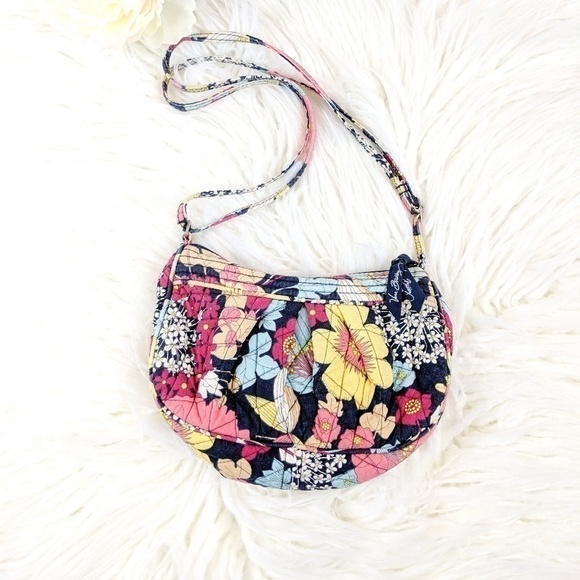 Vera Bradley Happy Snails Floral crossbody purse - Picture 1 of 7